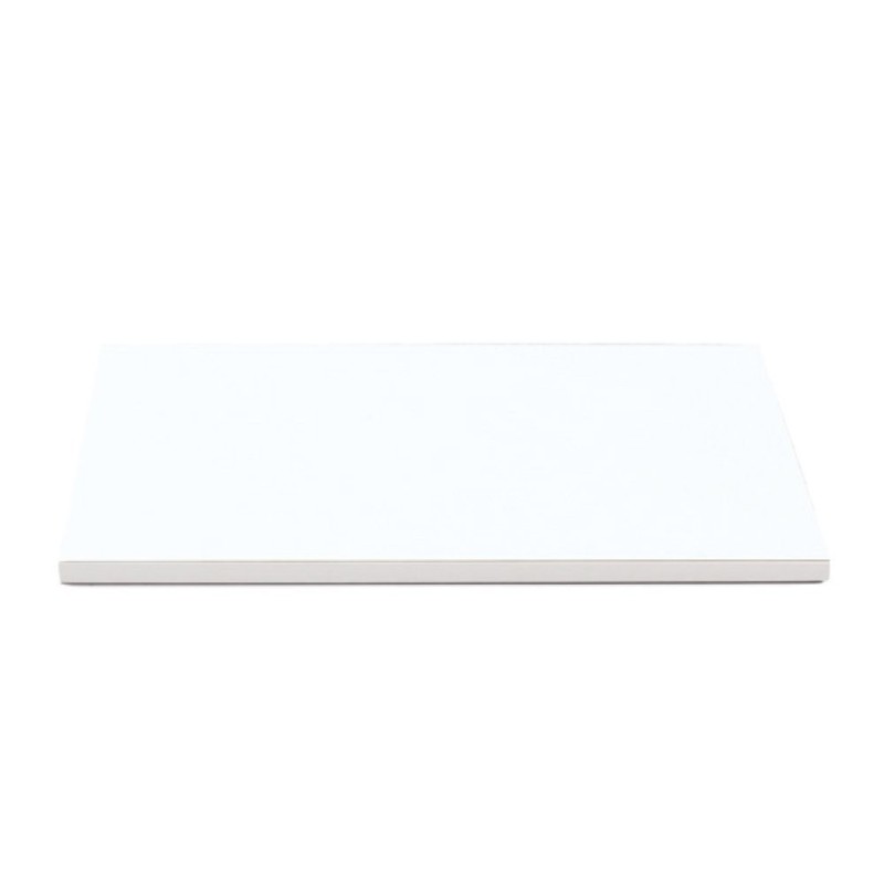 Sottotorta Rigido Rettangolare Bianco Spessore 1,2 cm