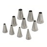 Set 10 Cornetti Lisci Per Sac A Poche