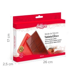 Stampo In Silicone Tavoletta Cioccolato Classica