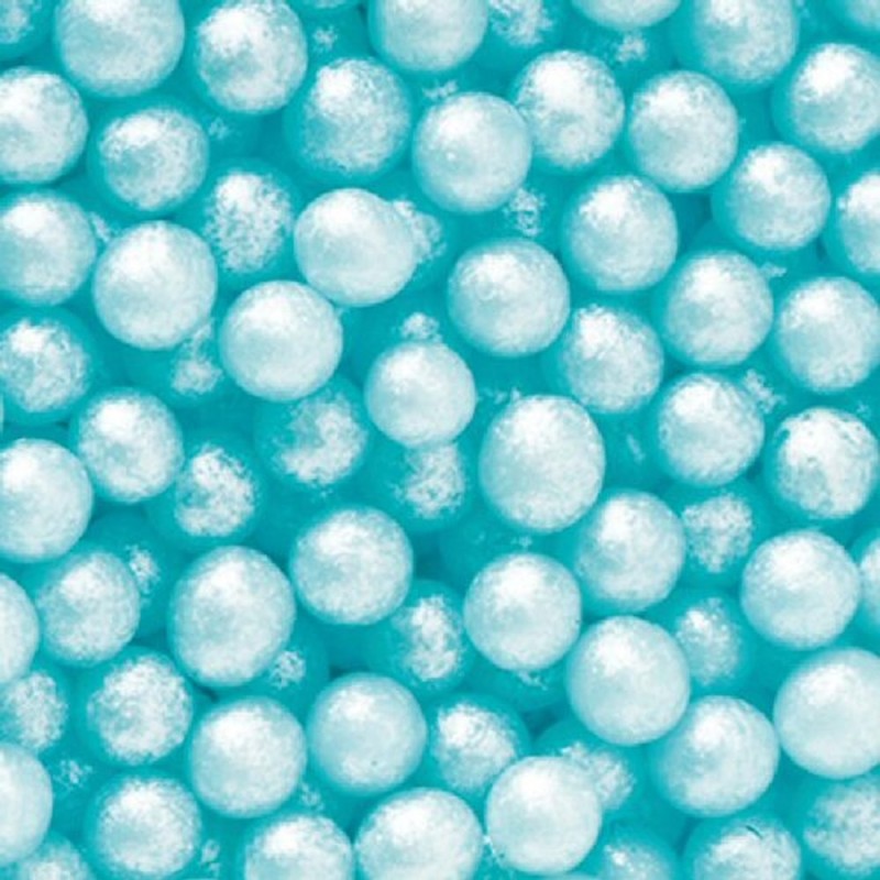 Perle di zucchero azzurre Decora 100 gr