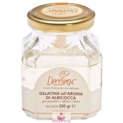 Gelatina Aroma Albicocca 200g Decora