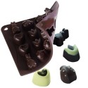 Stampo in silicone per cioccolatini a forma animaletti Pavoni