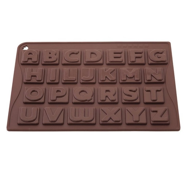 Stampo in silicone per lettere di cioccolato Pavoni