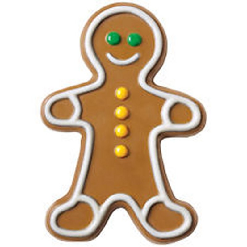 Stampo Gingerbread Gigante Per Cioccolato Wilton