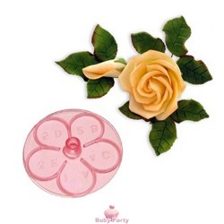 Tagliapasta rosa semplice in pasta di gomma PME
