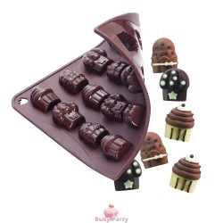 Stampo in silicone per cioccolatini forma Cup Cake Pavoni