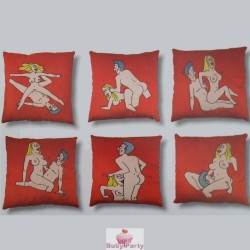Sexy cuscino con Kamasutra idea regalo festa addio al celibato e nubilato