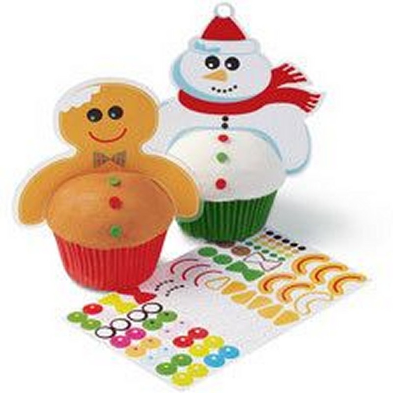 12 Pick In Plastica Gingerbread