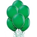 100 Palloncini In Lattice 9 Pollici Colore Verde