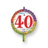 Palloncino Mylar 40 Compleanno Ø 45 cm Magic Party