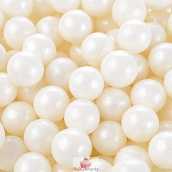 Perle Di Zucchero Perlescenti Bianche Ø 0,9 cm 100g Modecor
