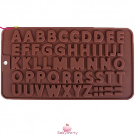 Stampo In Silicone Lettere Di Cioccolato