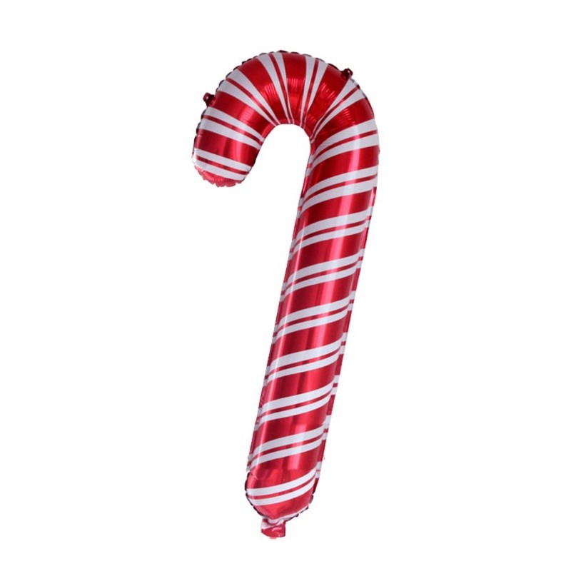 Palloncino Mylar Candy Canes Natale 80 Cm