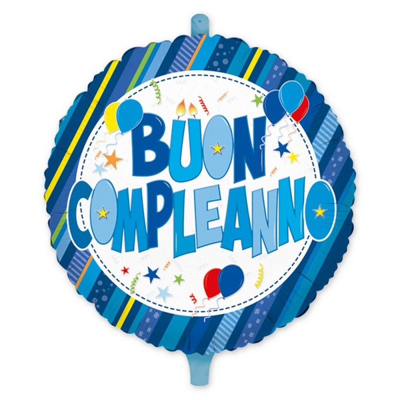 Palloncino happy birthday 03 – mylar 45cm – Palloncini On Line