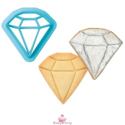 Tagliapasta Forma Diamante In Plastica Ø 6 Cm Decora