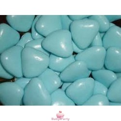 Confetti Cuoricini Mignon Colore Celeste 1 kg Maxtris